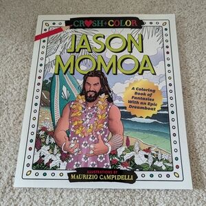 Jason Momoa Coloring Book